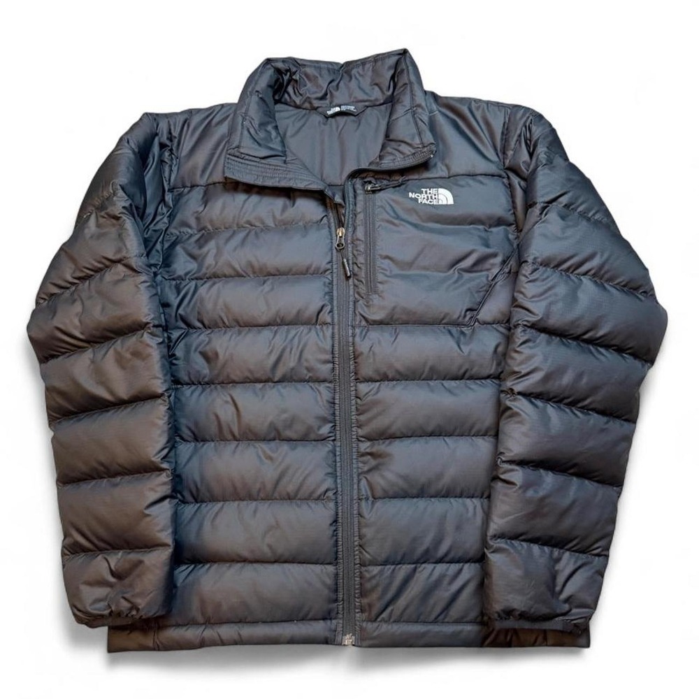The North Face black puffer goose down winter jacket size medium